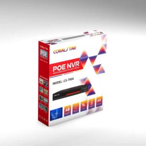 NVR POE EN COULEUR DE CORALSTAR