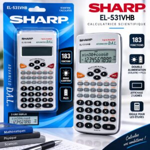 Calculatrice Scientifique Sharp EL-531VHB