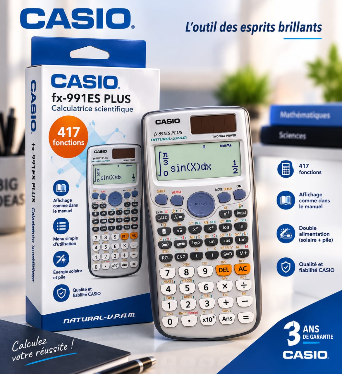 Calculatrice Scientifique Casio