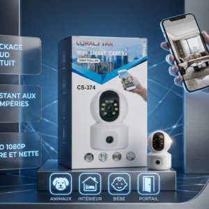 Wifi smart camera 1080P full HD